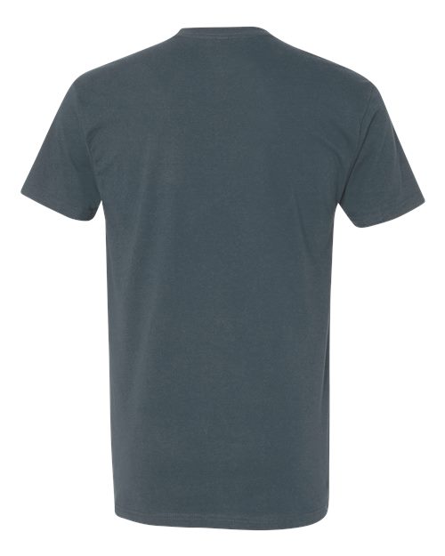 Cotton T-Shirt - Indigo Back