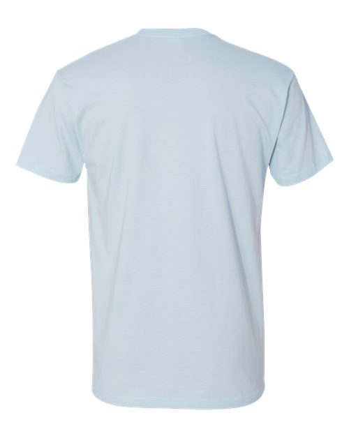 Cotton T-Shirt - Light Blue Back