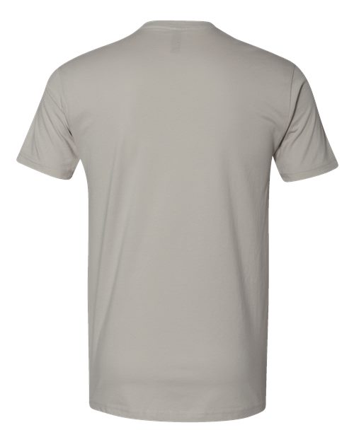 Cotton T-Shirt - Light Grey Back