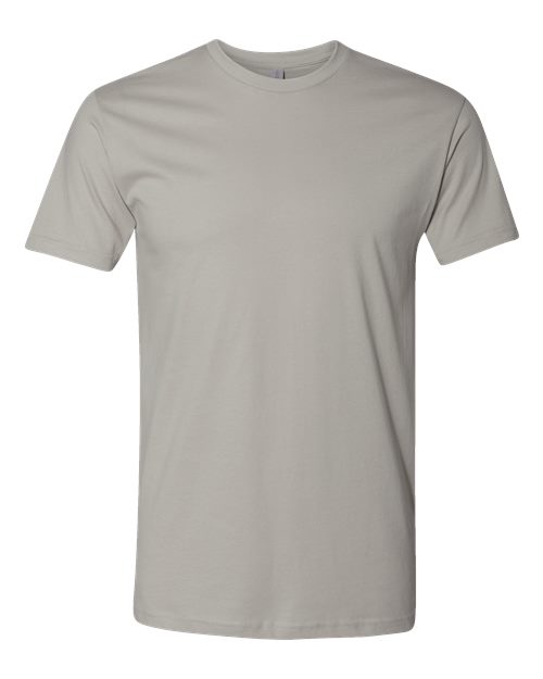 Cotton T-Shirt - Light Grey Front