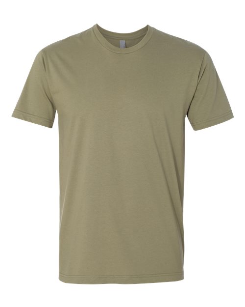 Cotton T-Shirt - Light Olive Front