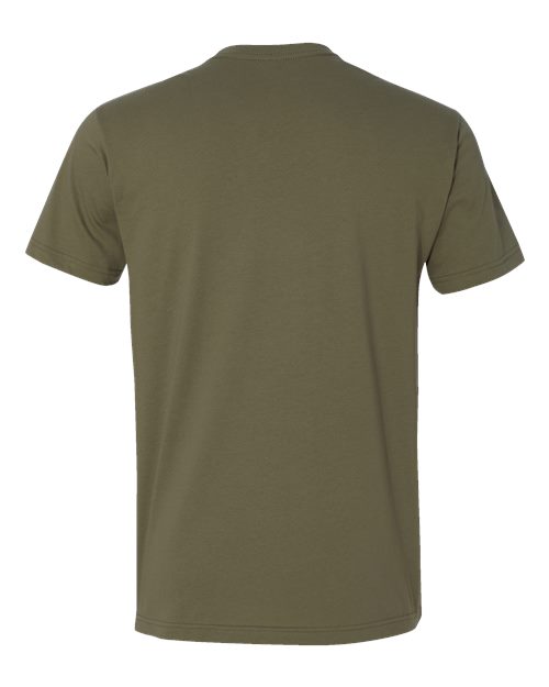 Cotton T-Shirt - Military Green Back