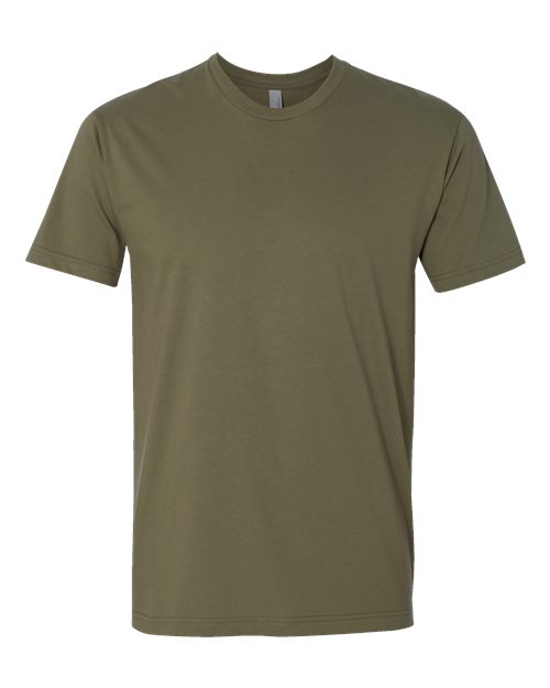 Cotton T-Shirt - Military Green Front