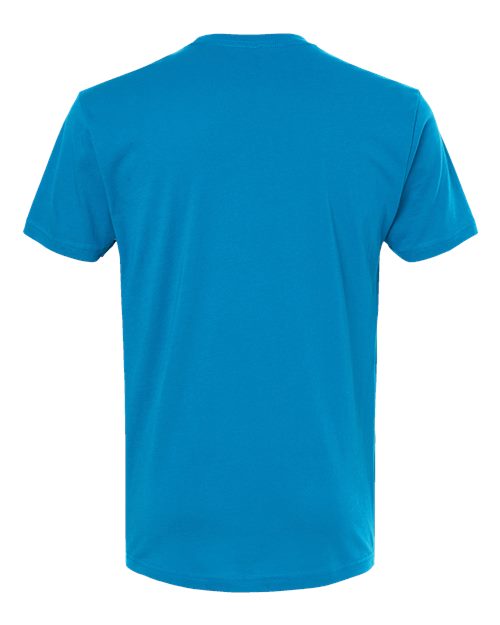 Cotton T-Shirt - Turquoise Back