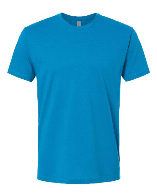 Cotton T-Shirt - Turquoise Front
