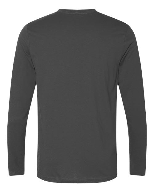 Unisex Cotton Long Sleeve T-Shirt - Heavy Metal Back