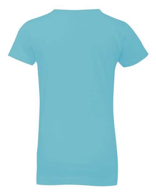 Girls’ Cotton Princess T-Shirt - Cancun Back