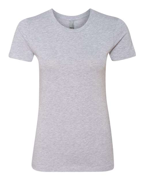 Women’s Cotton T-Shirt - Heather Grey Front
