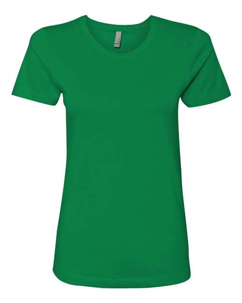 Women’s Cotton T-Shirt - Kelly Green Front