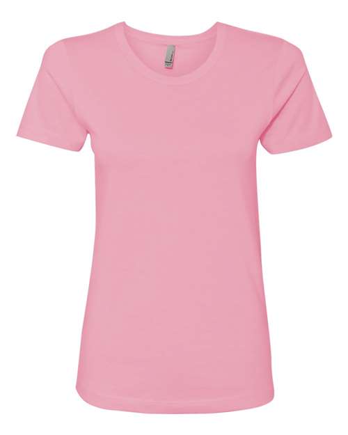 Women’s Cotton T-Shirt - Light Pink Front