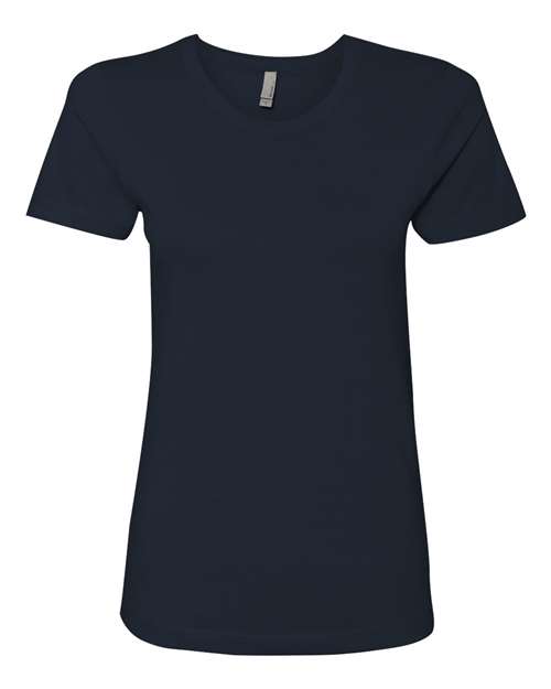 Women’s Cotton T-Shirt - Midnight Navy Front