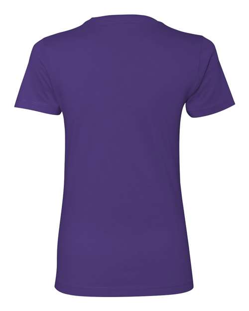 Women’s Cotton T-Shirt - Purple Rush Back