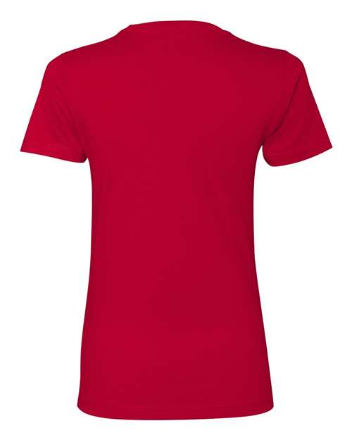 Women’s Cotton T-Shirt - Red Back