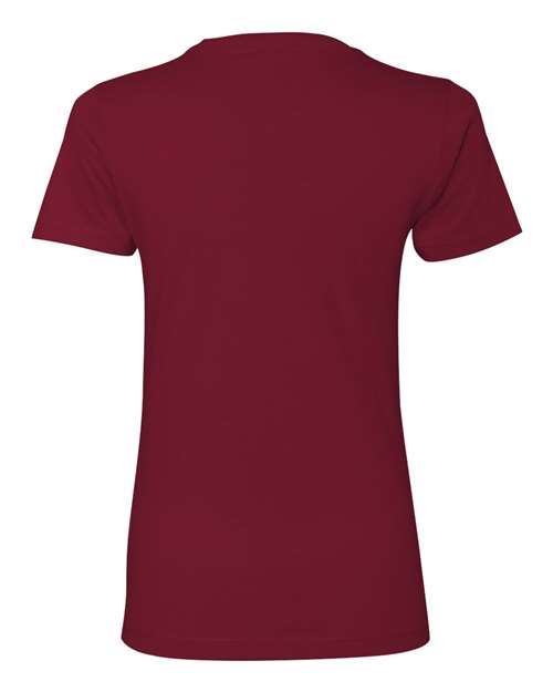 Women’s Cotton T-Shirt - Cardinal Back
