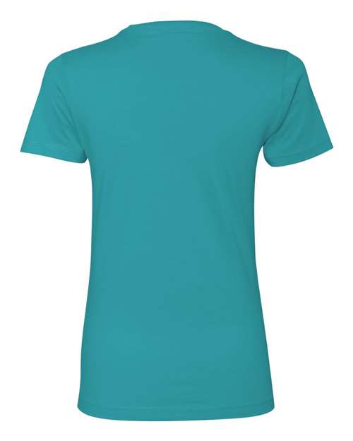 Women’s Cotton T-Shirt - Tahiti Blue Back