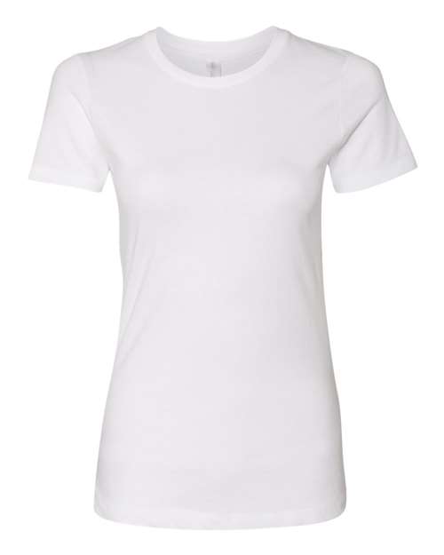 Women’s Cotton T-Shirt - White Front