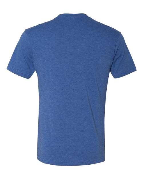 Unisex Triblend T-Shirt - Vintage Royal Back