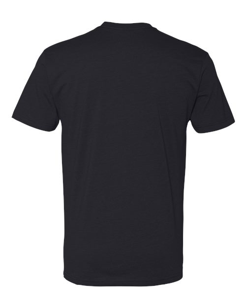 Unisex CVC T-Shirt - Black Back