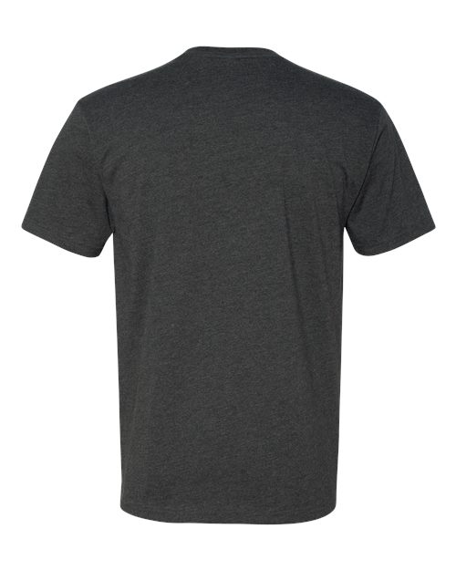 Unisex CVC T-Shirt - Charcoal Back