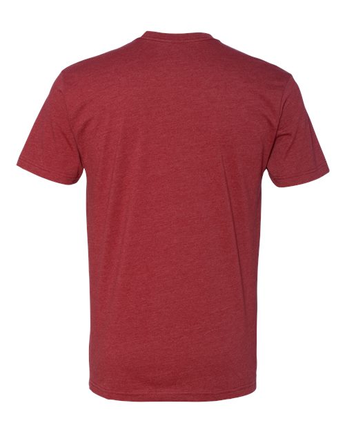 Unisex CVC T-Shirt - Cardinal Back