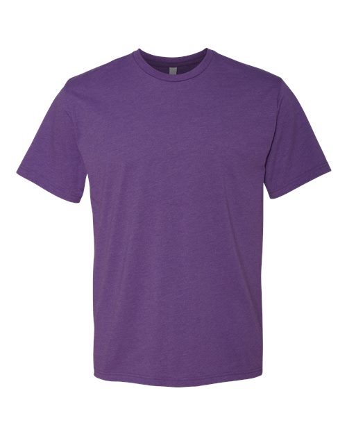 Unisex CVC T-Shirt - Purple Rush Front