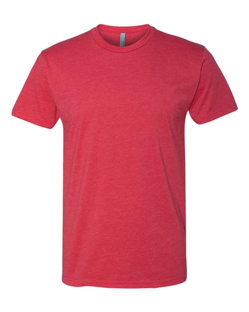 Unisex CVC T-Shirt - Red Front
