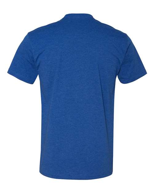 Unisex CVC T-Shirt - Royal Back