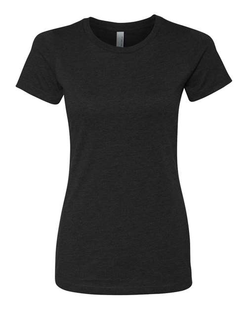 Women’s CVC T-Shirt - Black Front