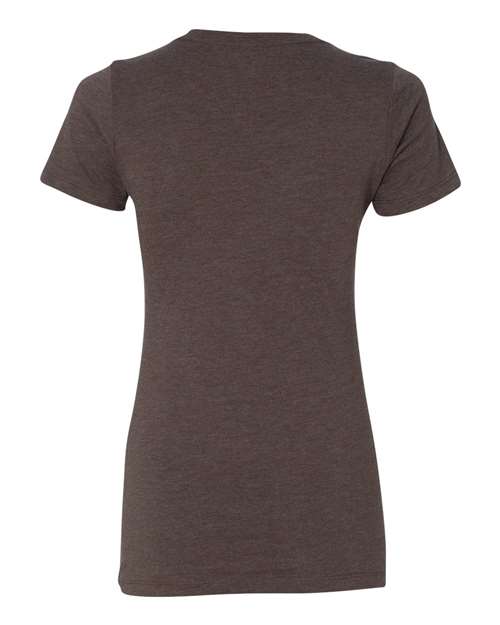 Women’s CVC T-Shirt - Espresso Back