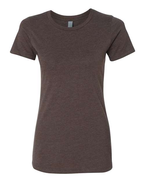 Women’s CVC T-Shirt - Espresso Front