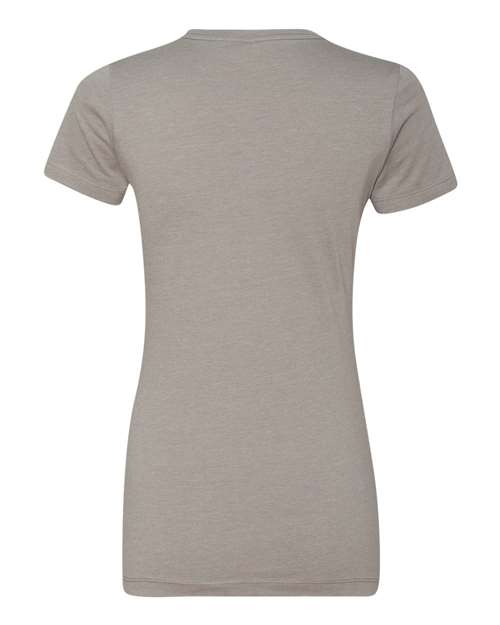 Women’s CVC T-Shirt - Stone Grey Back
