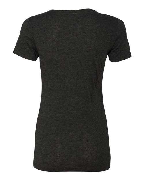 Women’s Triblend T-Shirt - Vintage Black Back
