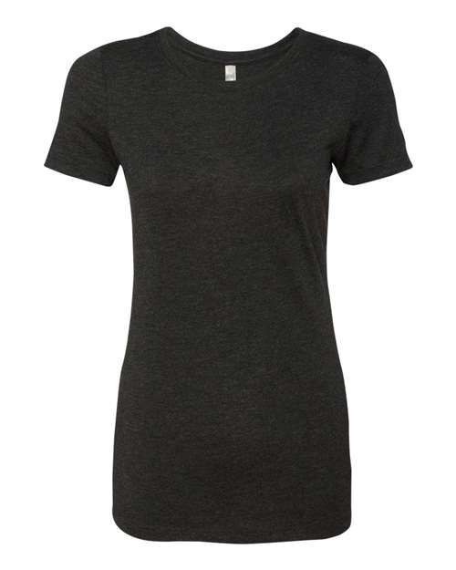 Women’s Triblend T-Shirt - Vintage Black Front