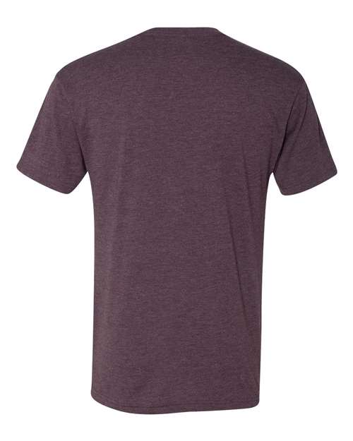Unisex Triblend T-Shirt - Vintage Purple Back