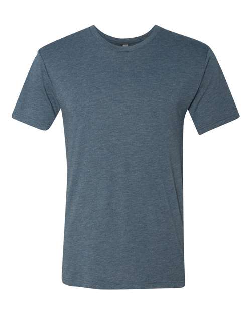 Unisex Triblend T-Shirt - Indigo Front