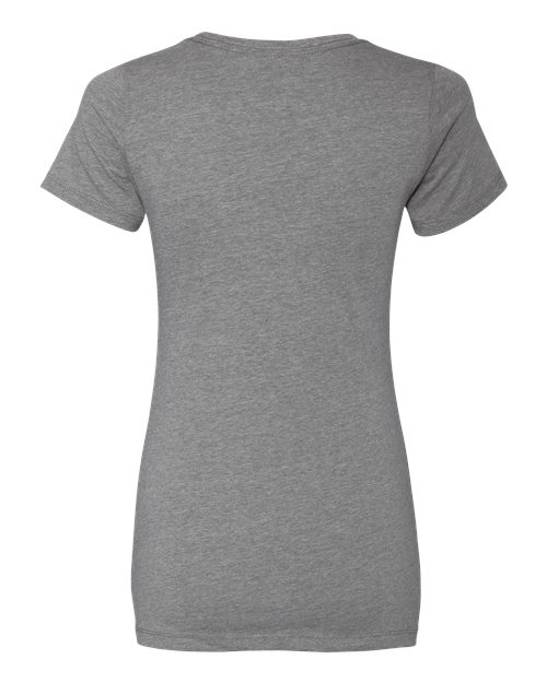 Women’s CVC T-Shirt - Dark Heather Grey Back