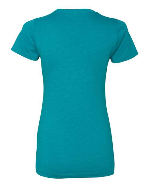 Women’s CVC T-Shirt - Teal Back