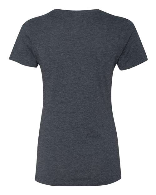 Women’s Triblend T-Shirt - Vintage Navy Back