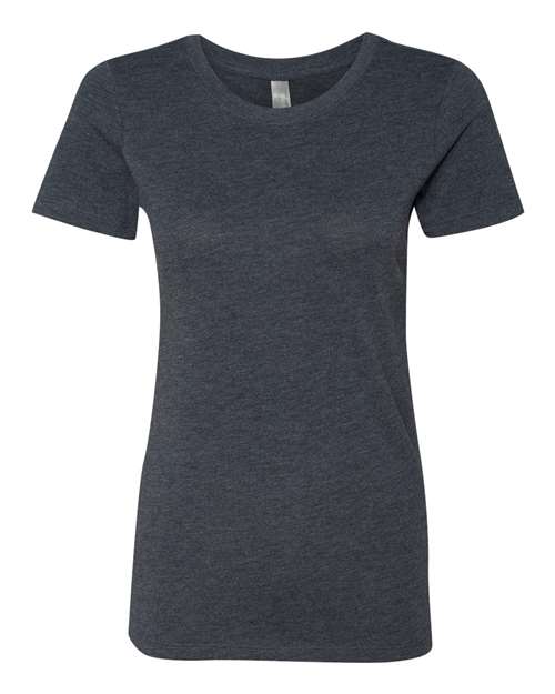Women’s Triblend T-Shirt - Vintage Navy Front