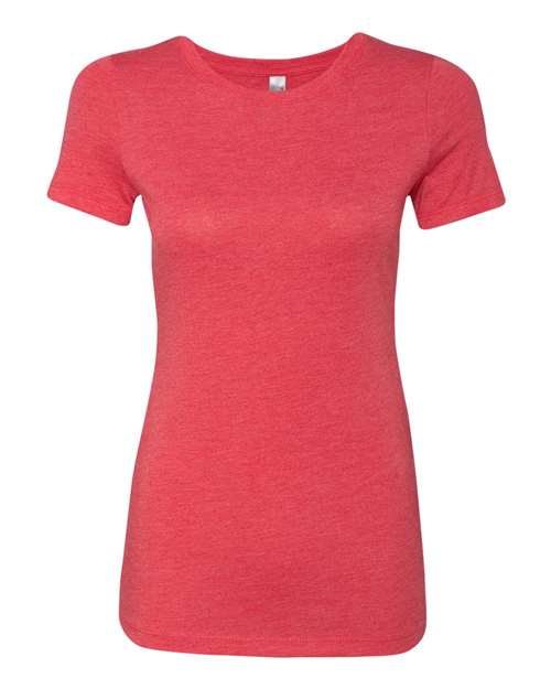 Women’s Triblend T-Shirt - Vintage Red Front