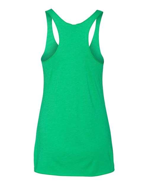 Women’s Triblend Racerback Tank - Envy Back
