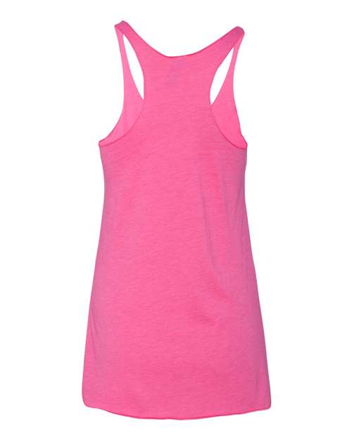 Women’s Triblend Racerback Tank - Vintage Pink Back