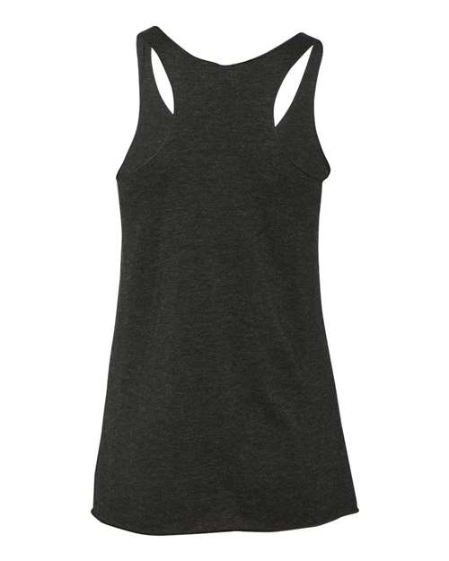Women’s Triblend Racerback Tank - Vintage Black Back