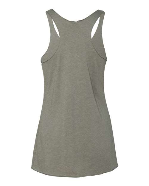 Women’s Triblend Racerback Tank - Venetian Grey Back