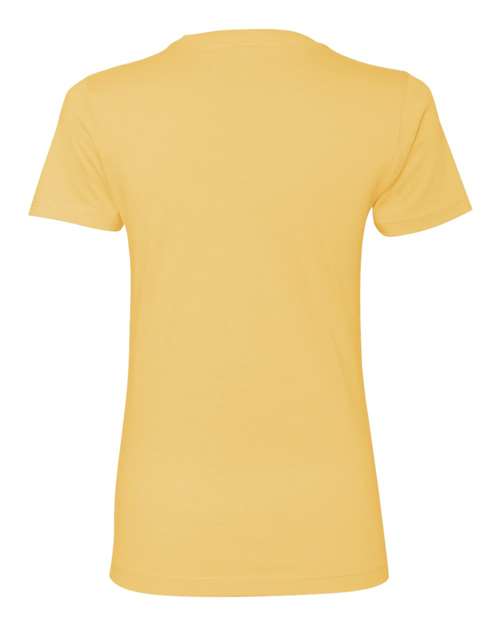 Women’s Cotton T-Shirt - Banana Cream Back