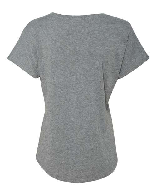 Women’s Triblend Dolman T-Shirt - Premium Heather Back
