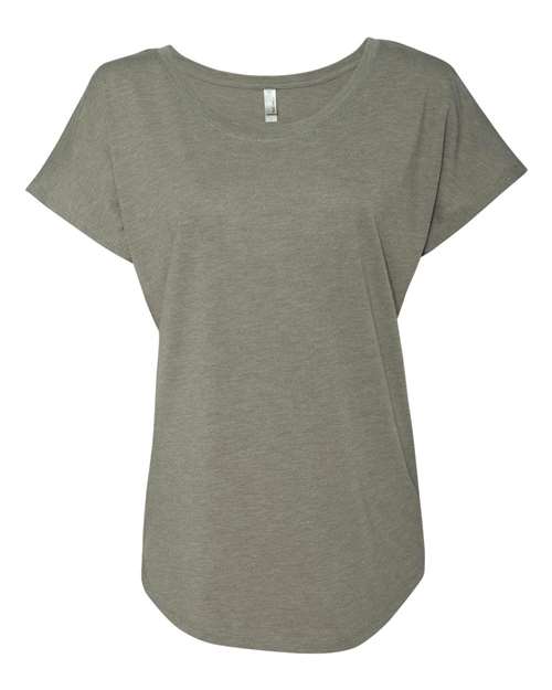 Women’s Triblend Dolman T-Shirt - Venetian Grey Front