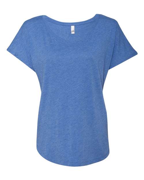 Women’s Triblend Dolman T-Shirt - Vintage Royal Front