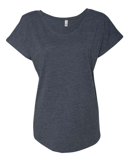 Women’s Triblend Dolman T-Shirt - Vintage Navy Front