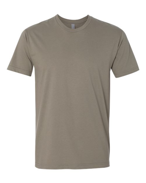 Cotton T-Shirt - Warm Grey Front